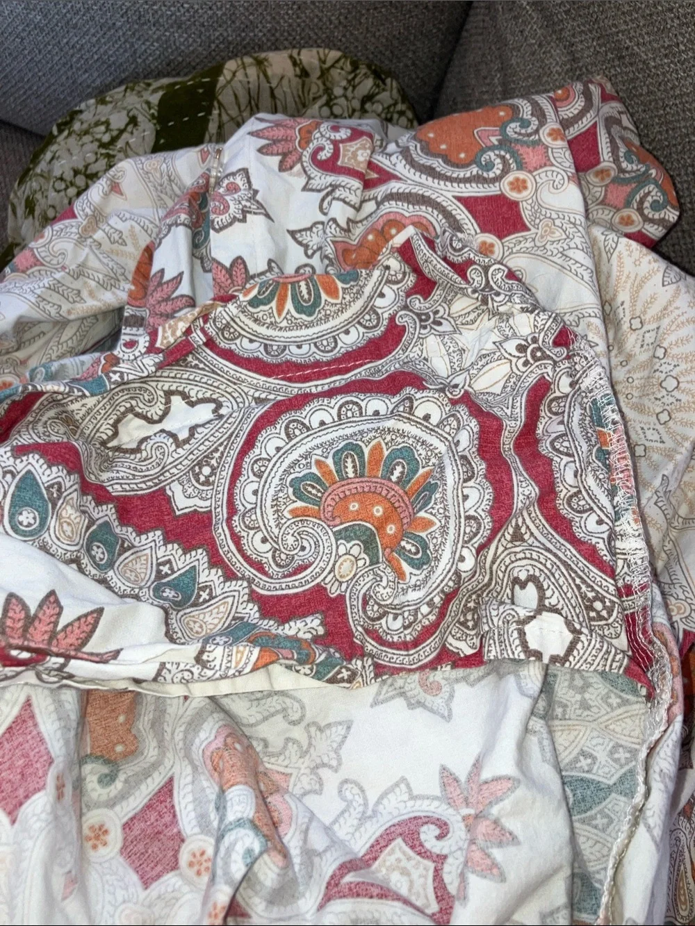 Pottery Barn Full/Queen Duvet cover